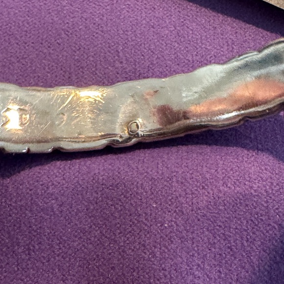 Simon Sebbag Silver Textured Bangle - Picture 5 of 7